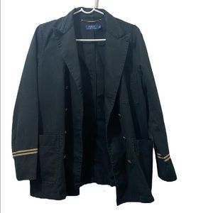 Women size 10 polo raph Lauren over size blazer